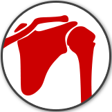Shoulder surgery icon